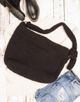 Boucle Sherpa Messenger Bag - Online Only