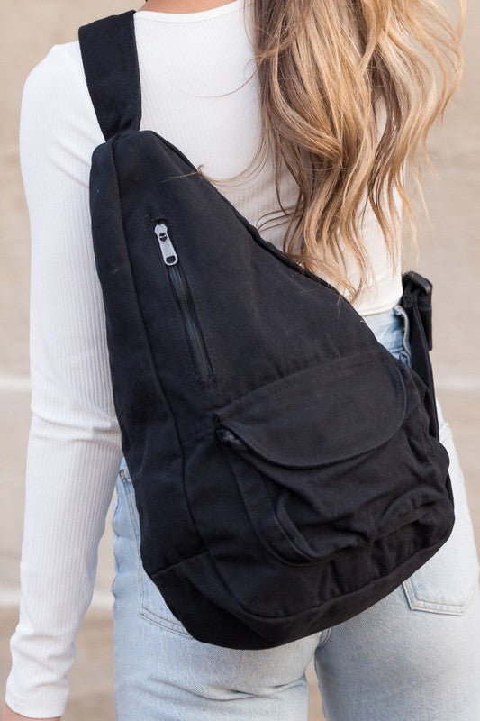 Oversized Canvas Sling - Online Only