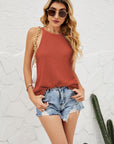 Grecian Neck Knit Tank - Online Only