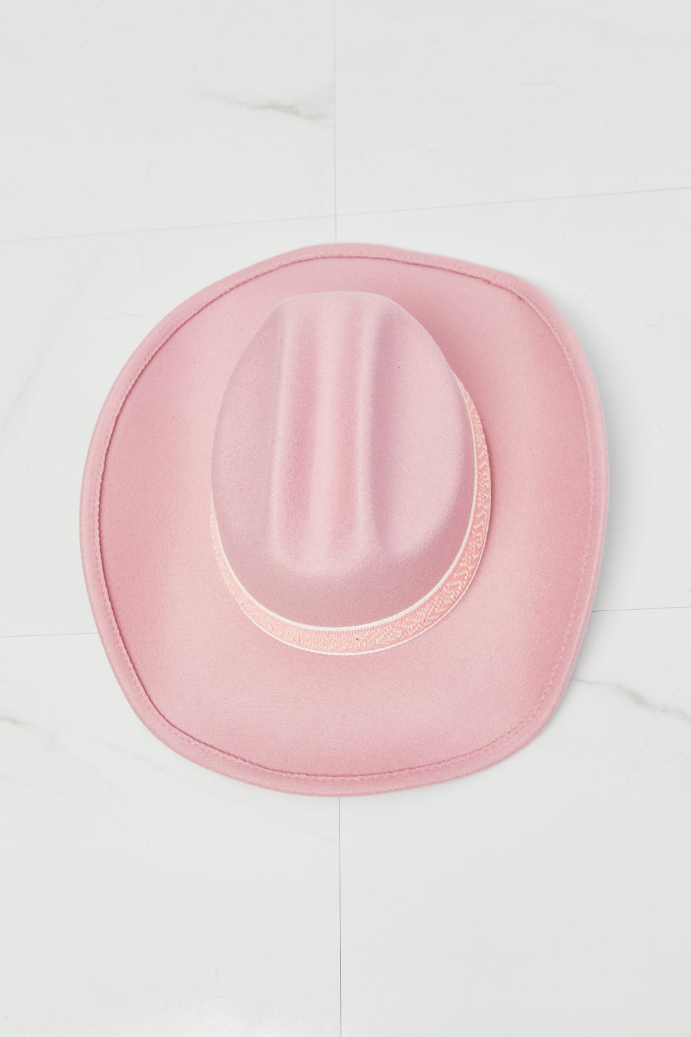 Fame Western Cutie Cowboy Hat in Pink - Online Only