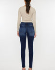 Kancan Mid Rise Gradient Skinny Jeans