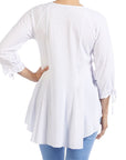 Aimee Pleat Front Henley