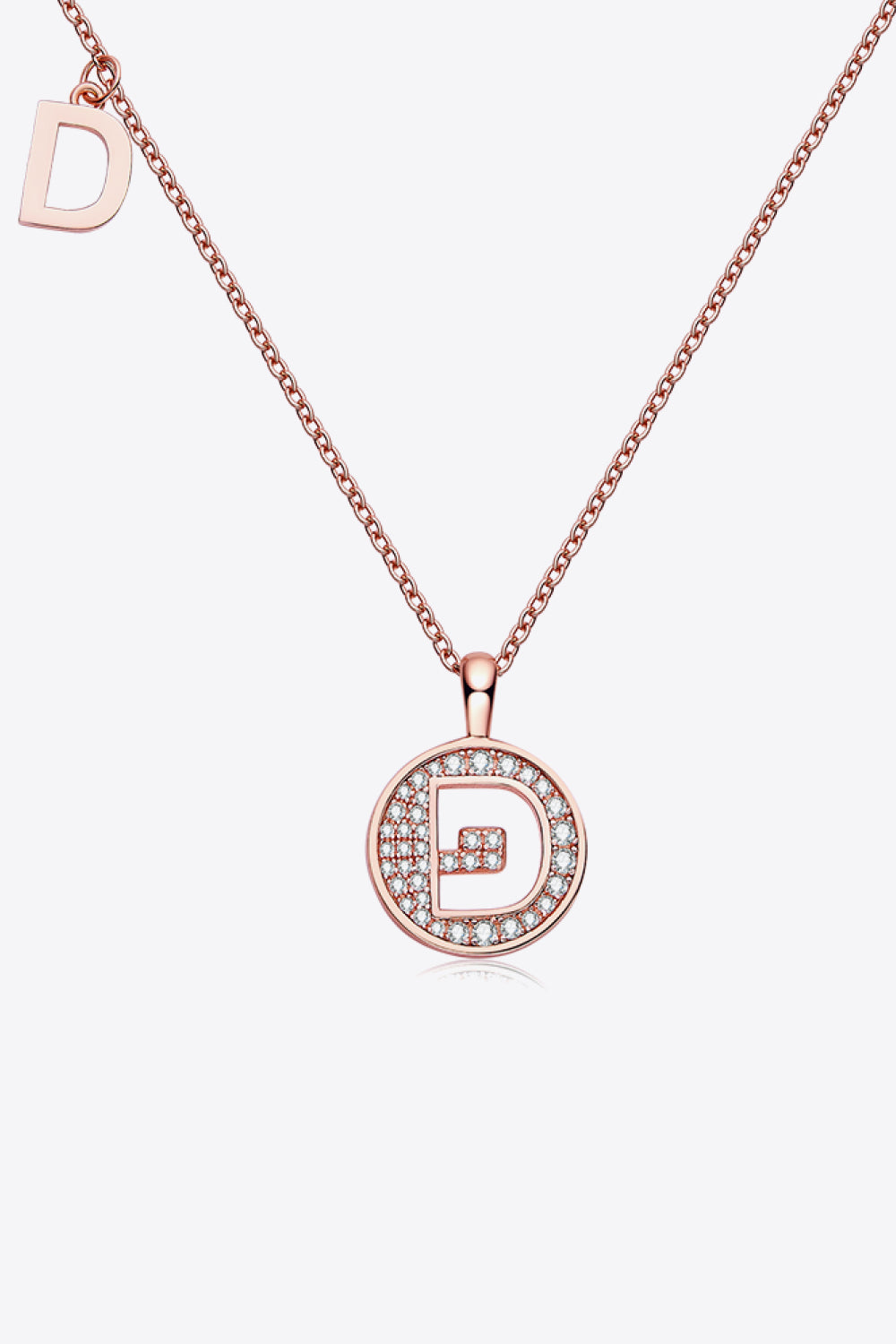 Moissanite A to J Pendant Necklace - Online Only