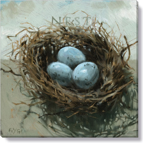 Darren Gygi Nest Wall Art 36x36 - Online Only