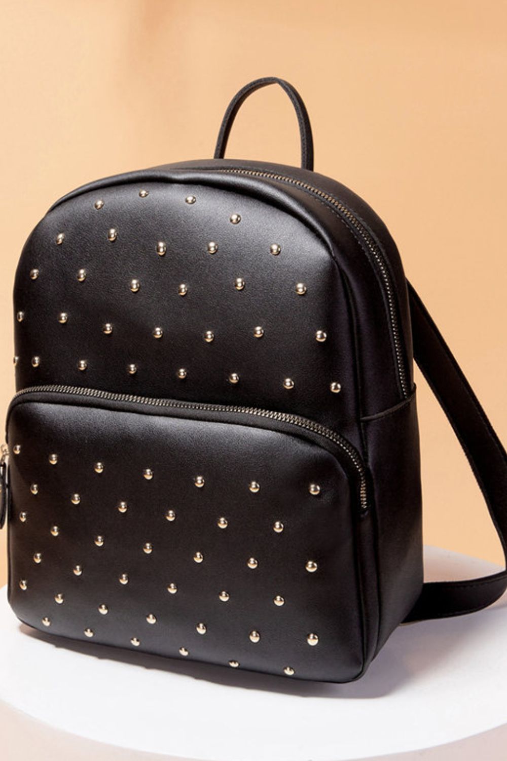 Studded PU Leather Backpack - Online Only