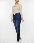 Kancan Mid Rise Gradient Skinny Jeans