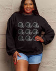 Simply Love Full Size Graphic Round Neck Sweatshirt
