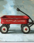 Darren Gygi Wagon Wall Art 36x36 - Online Only