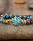 Natural Stone Beaded Bracelet