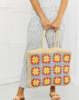 Fame Off The Coast Straw Tote Bag - Online Only