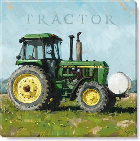 Darren Gygi Tractor Wall Art 36x36 - Online Only