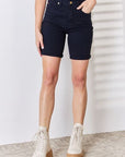 Judy Blue Full Size High Waist Tummy Control Bermuda Shorts