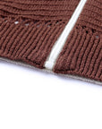 Zip-Up Raglan Sleeve Openwork Hooded Cardigan - Online Only