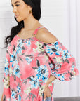 Sew In Love Fresh Take  Floral Cold-Shoulder Top - Online Only