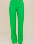 LOVE TREE High Waist Straight Pants