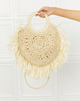 Fame Found My Paradise Straw Handbag - Online Only