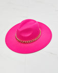 Fame Keep Your Promise Fedora Hat in Pink - Online Only