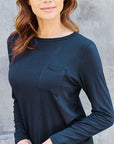 Basic Bae Full Size Round Neck Long Sleeve Top