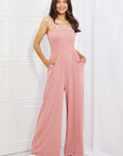 Zenana Only Exception Striped Jumpsuit  - Online Only