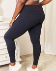 Double Take Wide Waistband Sports Leggings