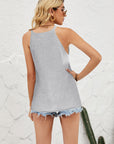 Grecian Neck Knit Tank - Online Only