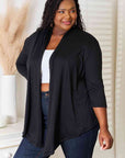 Culture Code Full Size Open Front Cardigan