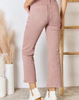 RISEN Full Size High Rise Ankle Flare Jeans