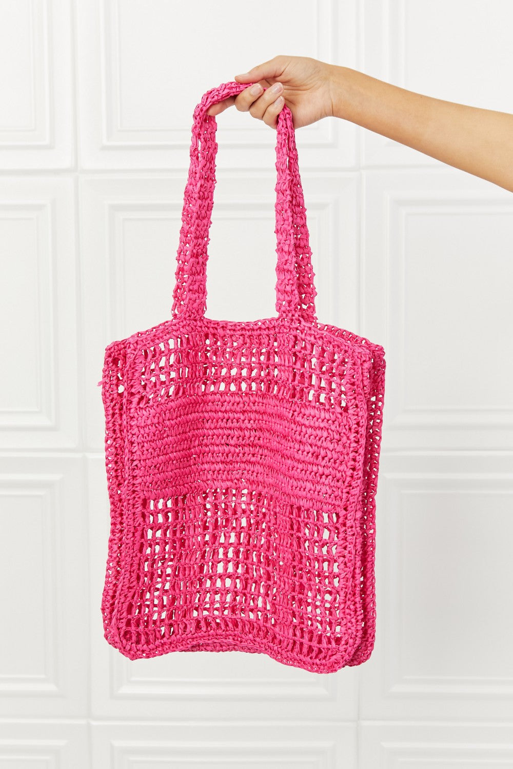 Fame Tropic Babe Staw Tote Bag - Online Only