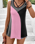 Color Block Tank Top - Online Only