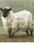 Darren Gygi Sheep Wall Art 36x36 - Online Only