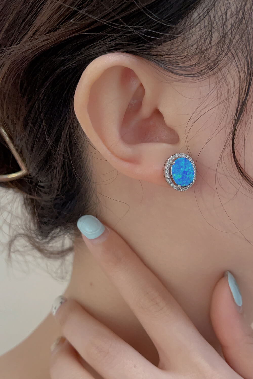 Opal Round Earrings - Online Only