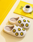 Melody Smiley Face Slippers