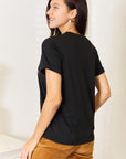 Simply Love Letter Graphic Round Neck T-Shirt