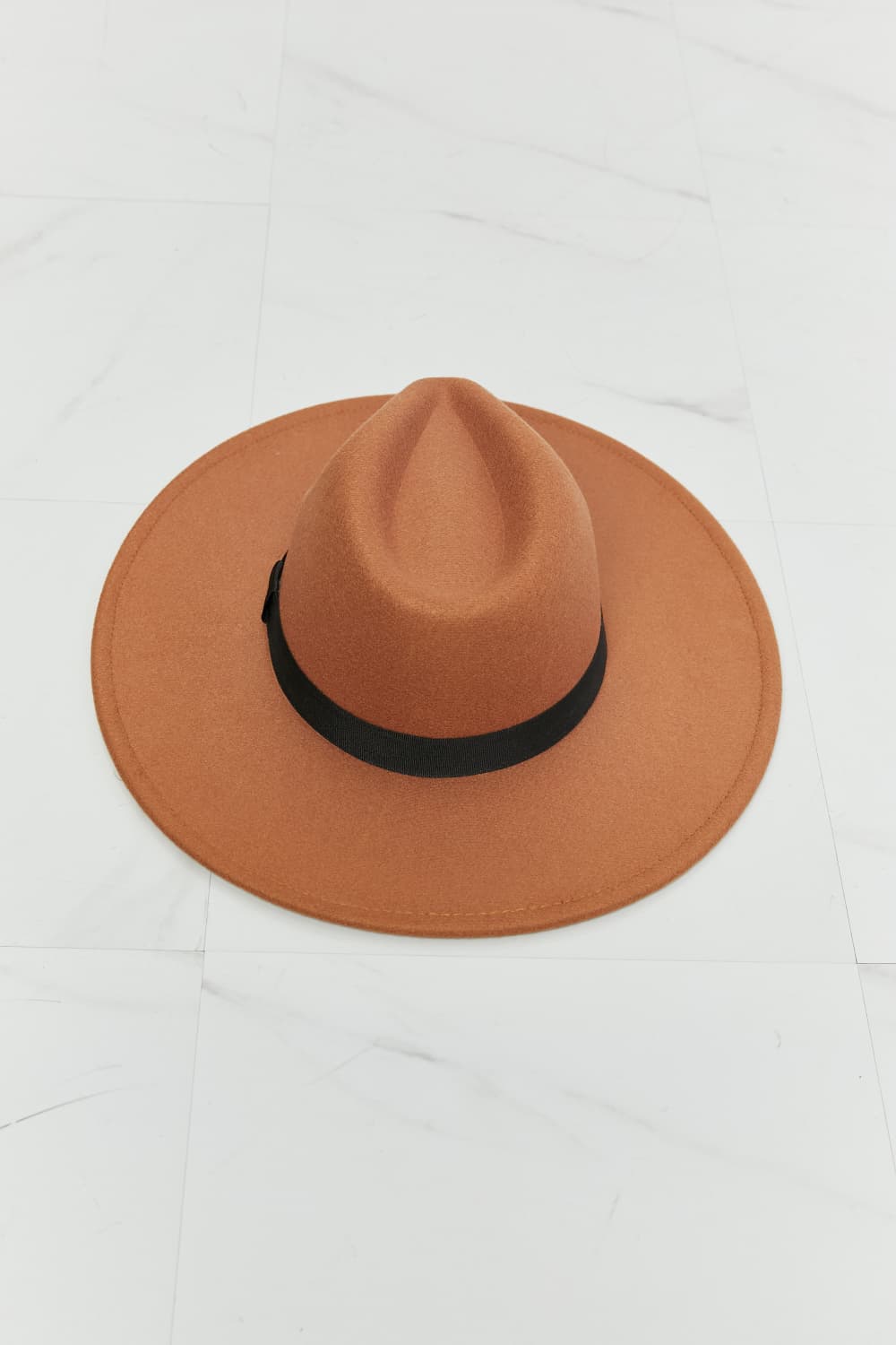 Fame Enjoy The Simple Things Fedora Hat - Online Only