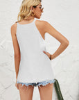 Grecian Neck Knit Tank - Online Only