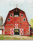 Darren Gygi Red Barn Wall Art 36x36 - Online Only