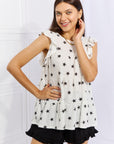 Heimish Shine Bright Butterfly Sleeve Star Print Top - Online Only