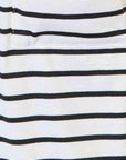 Double Take Striped Open Front Longline Cardigan