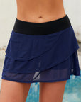 Full Size Layered Swim Skirt - Online Only