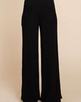 Culture Code Full Size High Waist Wide Leg Pants