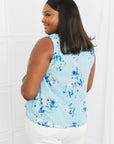 Sew In Love Off To Brunch Floral Tank Top - Online Only