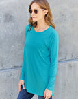 Basic Bae Full Size Round Neck Long Sleeve Top