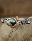 Natural Stone Beaded Bracelet - Online Only