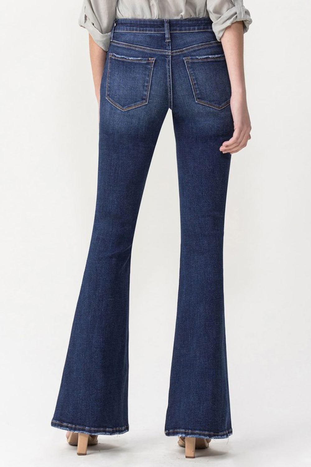 Lovervet Joanna Midrise Flare Jeans - Online Only
