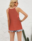 Grecian Neck Knit Tank - Online Only