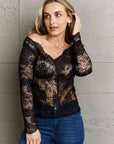 Ninexis Be Kind Off The Shoulder Lace Top