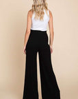 Culture Code Full Size High Waist Wide Leg Pants