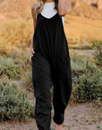 Double Take  V-Neck Sleeveless Jumpsuit with Pocket