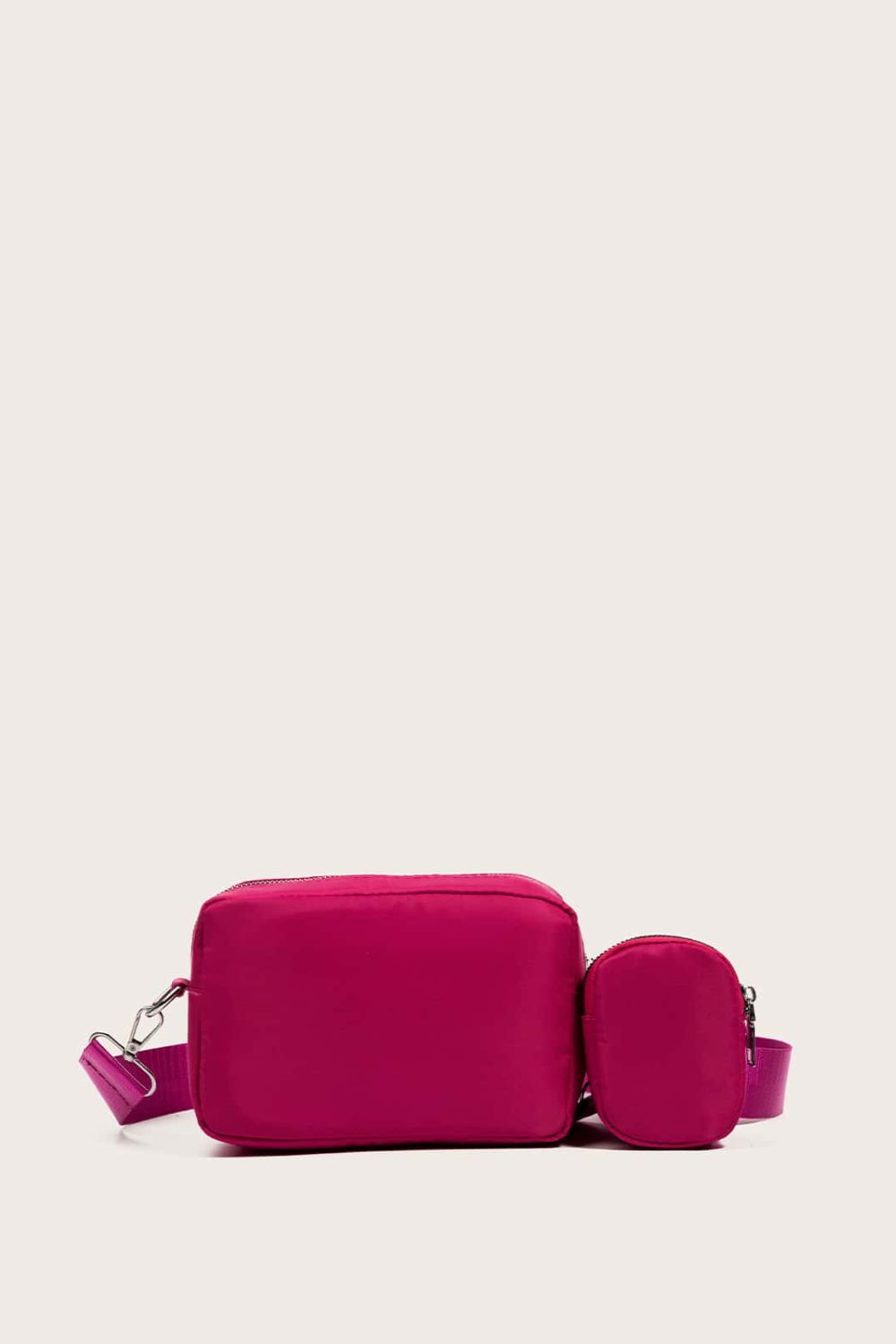 Polyester Shoulder Bag with Small Purse - Online Only