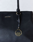 David Jones Structured Leather Handbag